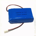 Rechargeable 7.4V Custom Lithium Polymer Battery 1200mAh 803750 2S Weight 22g