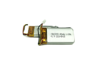 OEM 3.7V 450mah Lipo Battery , 672035 Below 85%RH 7.5g Custom Li Ion Battery