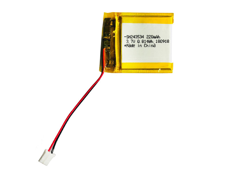 3.7V 220mAh Ultra Thin Lipo Battery for Mp3 Bluetooth GPS 243534 2.4*35.5*32.5mm