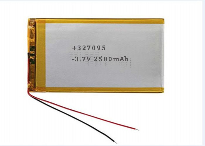 Customized Rechargeable Lithium Polymer Battery Pack 3.7V 2500mAh 327095 for Medical Equipment