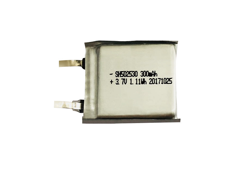 3.7V 300mAh Lithium Polymer Lipo Batteries , Wire PCB Lithium Ion Polymer Battery