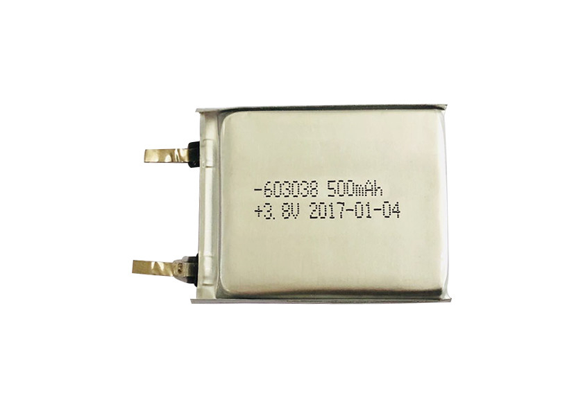 ECO High Voltage Lithium Ion Battery , 4.35V 500mAh Rechargeable Lithium Polymer Battery