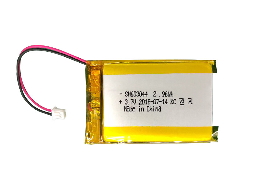 603044 Rechargeable Lithium Polymer Battery / 3.7V 800mAh Lipo Battery
