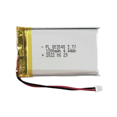 3.7V 1200mAh Rechargeable Lithium Polymer Battery 803048 For Adult Toys