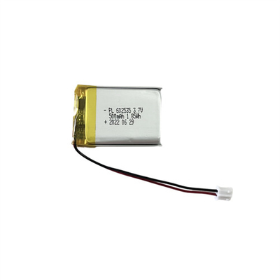 3.7V 500mAh Rechargeable Lithium Polymer Battery 602535 for POS Devices
